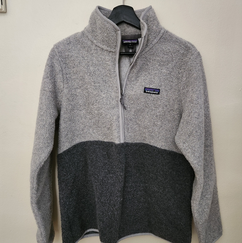 NWOT Patagonia Reclaimed Fleece Pullover (Women's) Salt Grey Size M